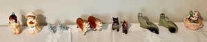 Variety of Vintage Salt & Pepper Shakers