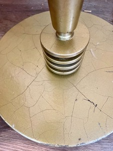 Crackle Gold Floor Lamp