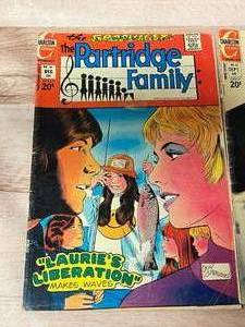 3 1973 Partridge Family Comic Books