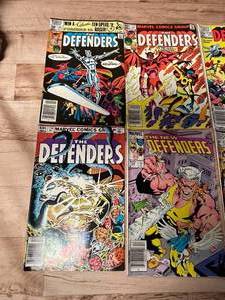 8 Marvel Comic Books  From the 80s