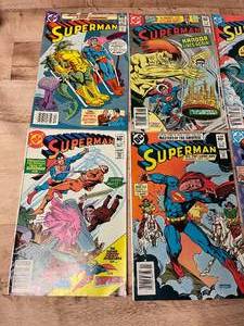 8 Superman Comic Books