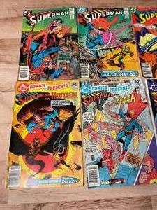 9 Superman Comic Books