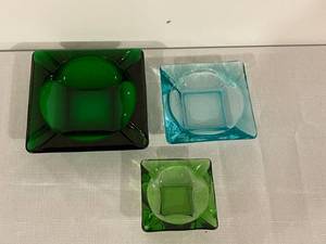 Vintage Glass Ashtrays