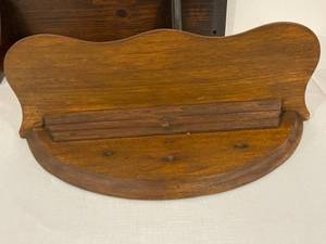 2 handmade Wooden Wall Mount Shelves