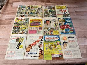 12 Dell Tarzan Comic Books