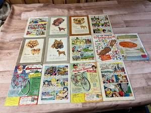 13 Lassie Vintage Comic Books