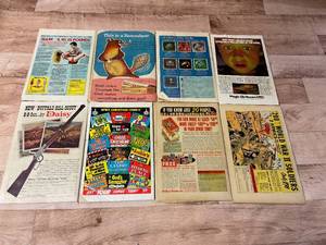 8 Assorted Vintage Comic Books