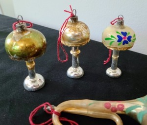Vintage Glass Ornaments