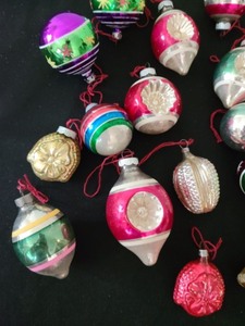 Vintage Glass Ornaments