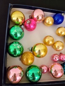 Vintage Glass Ornaments