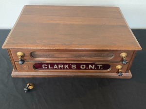 Clarks Two Drawer Spool Cabinet