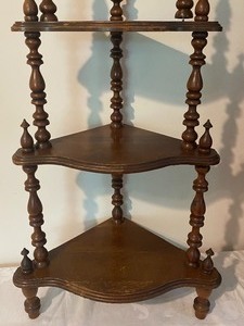 Vintage Decorative Tiered Shelf
