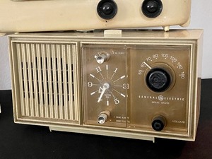 Three Vintage Clock Radios