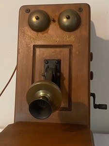 Vintage Telephone Wall Radio