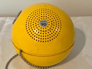 Yellow Vintage Panasonic Radio