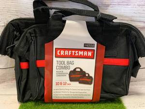 lot 9 image: Craftsman 10 & 12 Combo Tool Bags