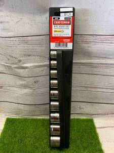 lot 11 image: Craftsman 9pc SAE Socket Set