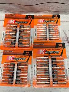 lot 42 image: 32 AA & 32 AAA Fresh Batteries
