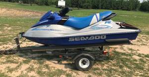 lot 3 image: 2001 Sea-Doo Bombardier RX