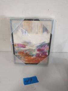 lot 49 image: FRAMED WALL ART