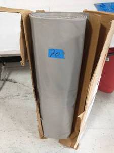lot 70 image: HUSKY 24 ft. x 100 ft. Clear 6 mil Plastic Sheeting
