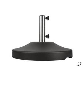 lot 29 image: US Weight Fillable Free Standing Umbrella Base in Black