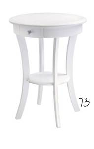 lot 73 image: Sasha Round Accent Table