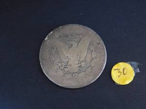 Heavily Circulated Morgan Dollar