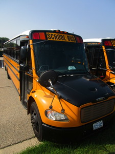 lot 705 image: THOMAS 77 PASSENGER SCHOOL BUS