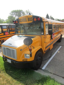 lot 402 image: THOMAS 71 PASSENGER SCHOOL BUS