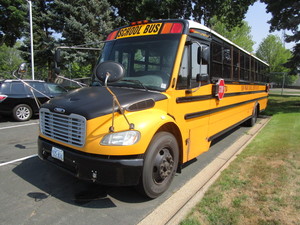 lot 704 image: THOMAS 77 PASSENGER SCHOOL BUS