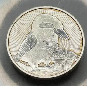 2020 AUSTRALIA $2 PIEDFORT KOOKABURRA 2 TROY OZ .9999 FINE SILVER