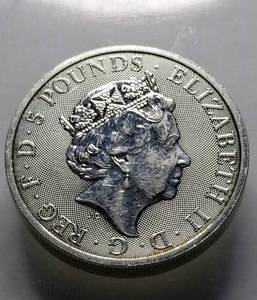 2019 GREAT BRITAIN THE YALE 2 TROY OZ .9999 FINE SILVER