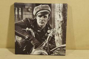 lot 145 image: Canvas James Dean Photo