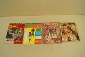 lot 132 image: Vintage Boxing Magazines - The Ring, Fight Game