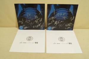 lot 92 image: 2 2007 Taste of the Timberwolves Team Signed Cards - Last Year of KG