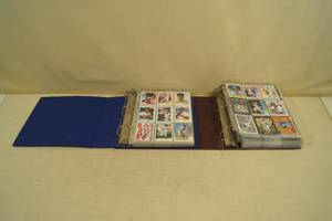 lot 83 image: 2 Binders of Baseball Cards - Mostly 1980s and 90s
