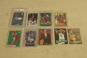 lot 84 image: Basketball Cards - Jordan, Pippen, Shaq, Wiggins