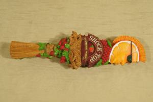 lot 48 image: Shock Top Raspberry Wheat Beer Tap Handle