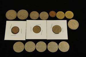 lot 34 image: Foreign Coins - Hong Kong, Israel, Germany