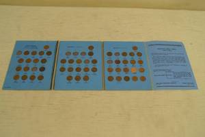 lot 29 image: Canadian Small Cent Folder with Coins - Pennies