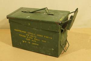 lot 39 image: 7.62mm Metal Ammo Can