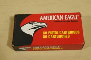 lot 2 image: 50 Federal American Eagle .45 GAP 230 Gr FMJ Ammo