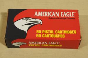 lot 3 image: 50 Federal American Eagle .45 GAP 185 Gr TMJ Ammo