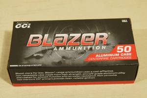 lot 8 image: 50 CCI Blazer 9mm Luger 115 Gr FMJ Aluminum Case Ammo