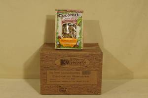 lot 70 image: Box of Coconut Crunchers Tropical Banana Dog Treats