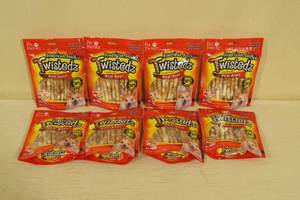 lot 72 image: American Beefhide Twistedz Dog Treats