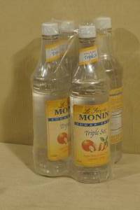 lot 142 image: Le Sirup de Monin Sugar Free Triple Sec