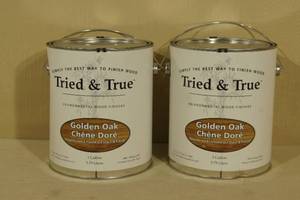 lot 98 image: Tried & True Golden Oak Linseed Oil Stain and Finish