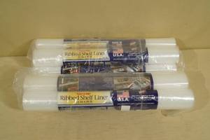 lot 99 image: 8 Rolls of Ribbed Shelf Liner
